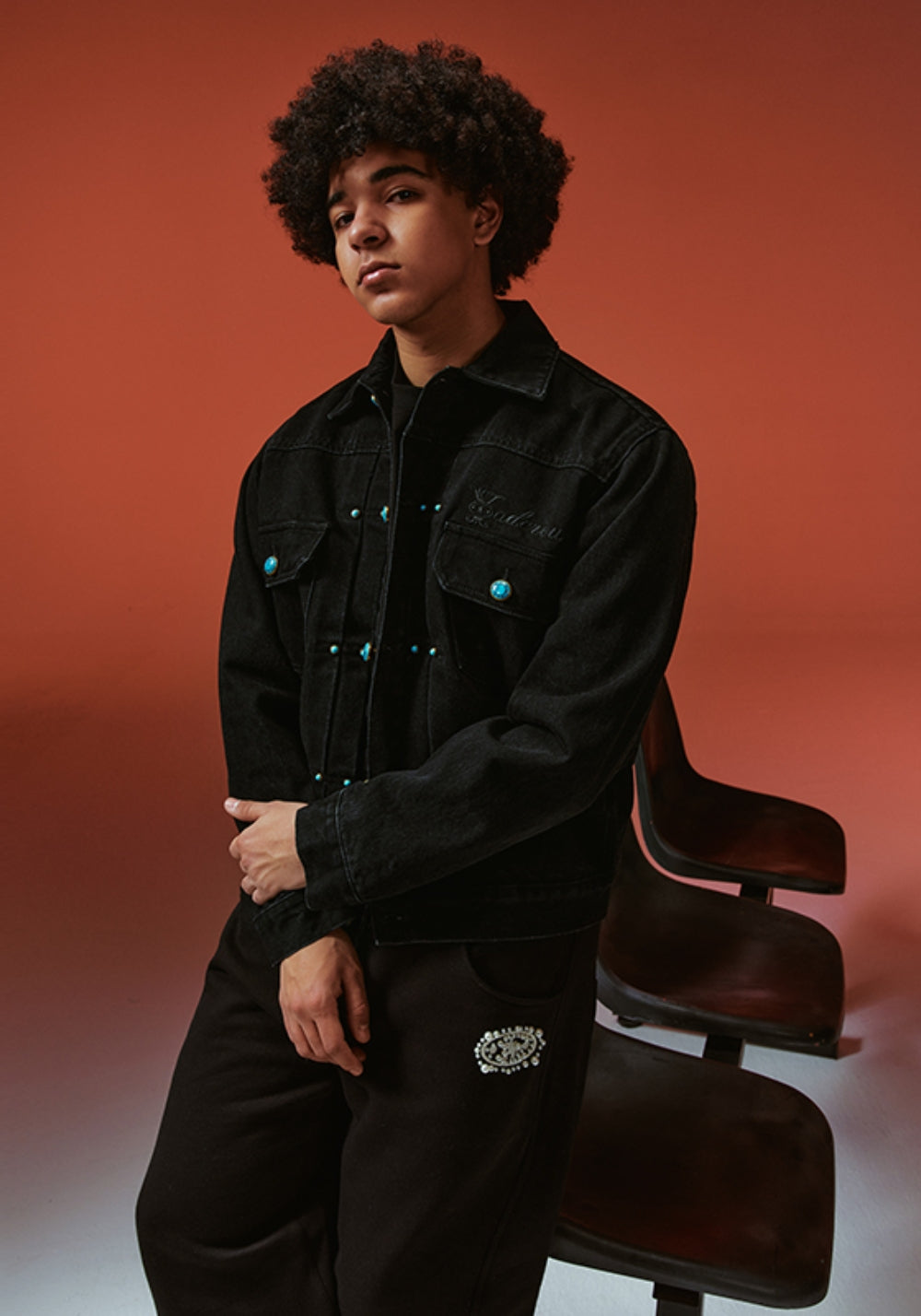 YADcrew丨YADcrew Turquoise Puzzle Jacket - PSYLOS 1, YADcrew丨YADcrew Turquoise Puzzle Jacket, Jacket, YADcrew, PSYLOS 1